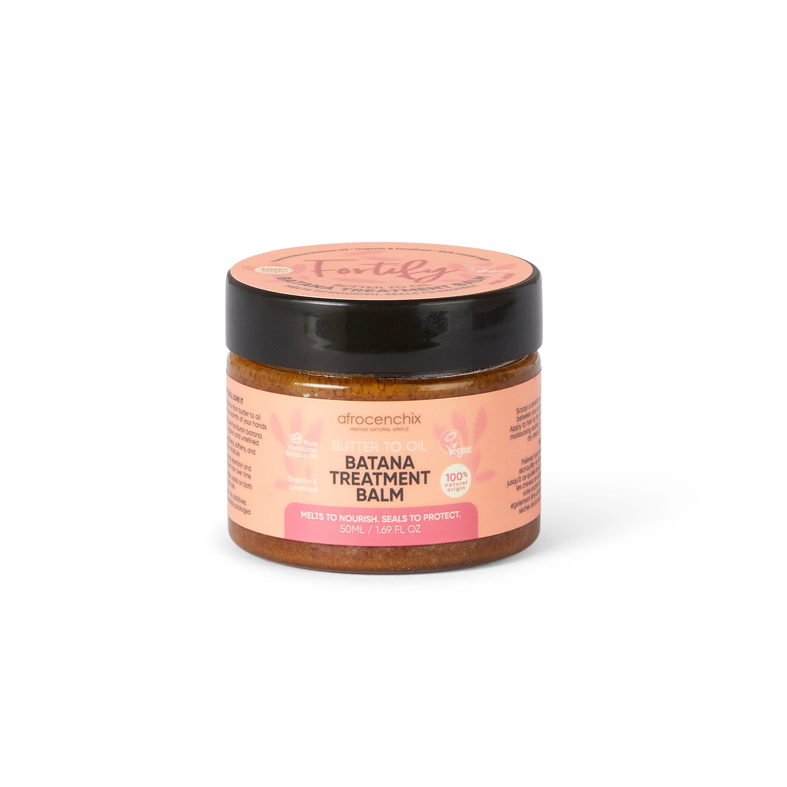 Afrocenchix Fortify Butter-to-Oil Batana Treatment Balm 50ml - Image 7