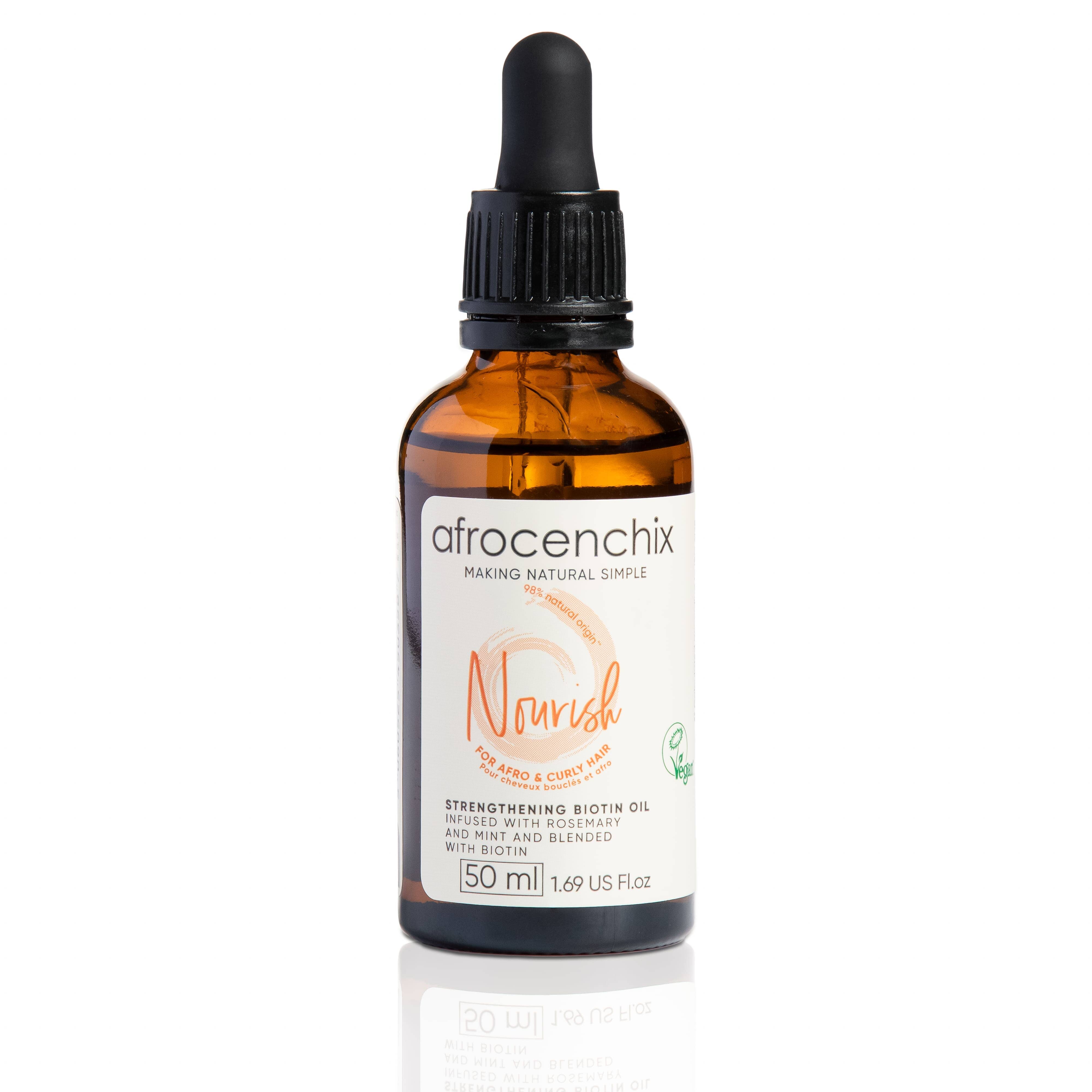 Strengthening Biotin Oil with Rosemary, Mint & Coconut - Nourish Your Hair - Image 5