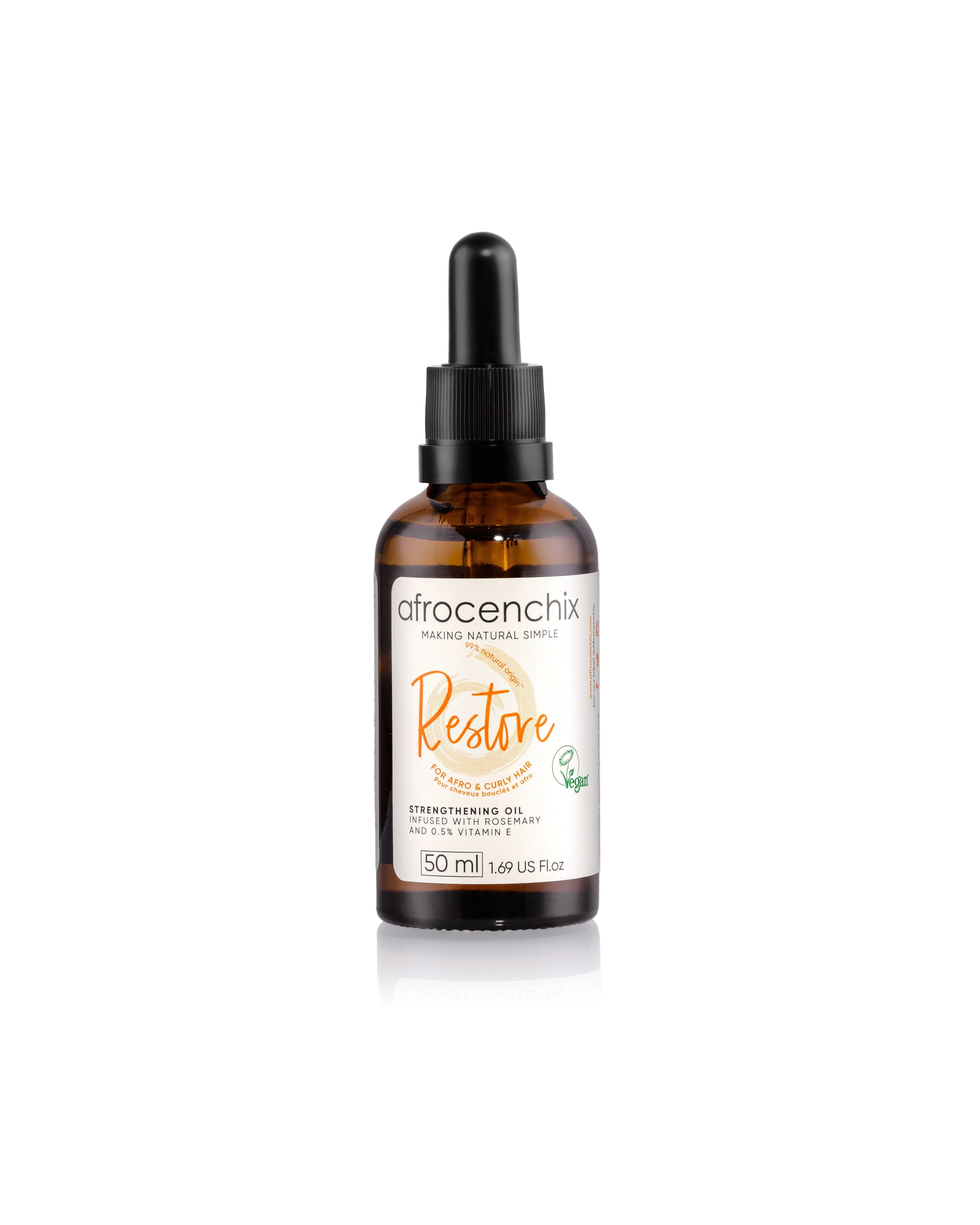 Restore - Hydrating Hair Oil for Strength & Shine - Image 10