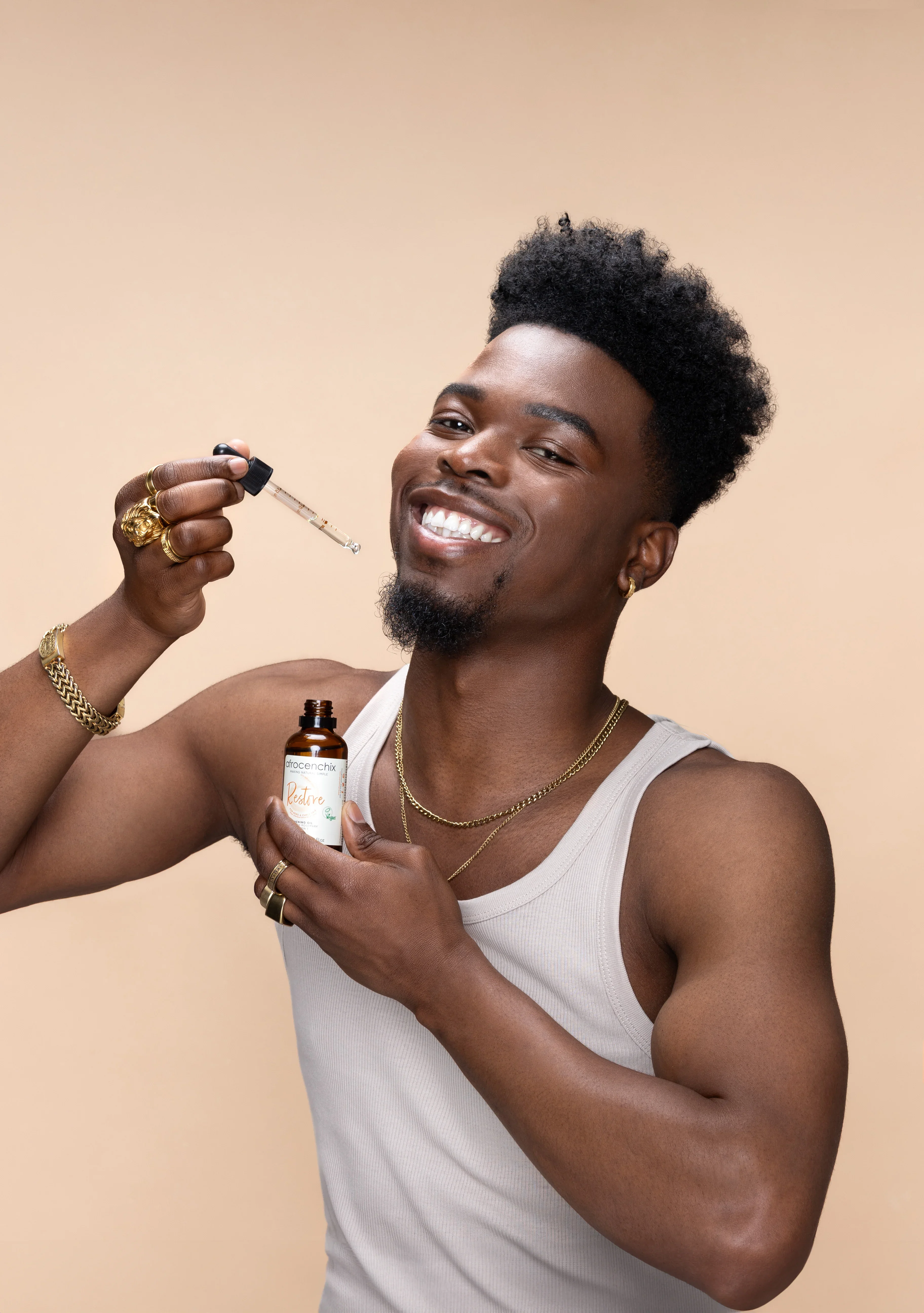 Restore - Hydrating Hair Oil for Strength & Shine - Image 7